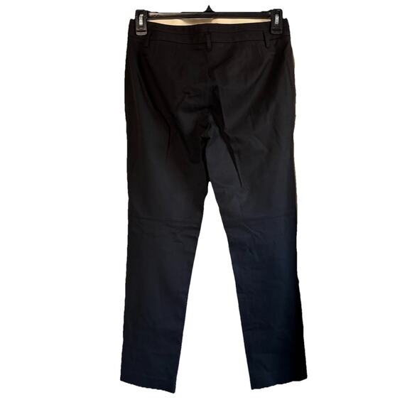Halogen Black Quinn Fit Women’s Ankle Pants Size 6 Flat Front Mid Rise - Picture 4 of 12